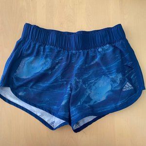 Blue Mesh Adidas Athletic Shorts